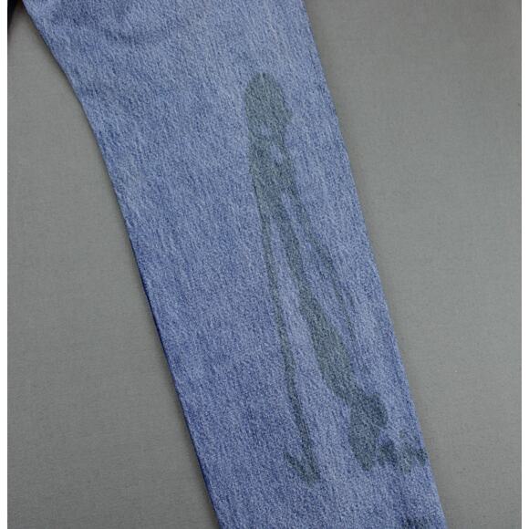 Levis 505 Jeans Mens 34x30 Blue Straight Fit Denim Cotton Actual 32x29 - Picture 11 of 12